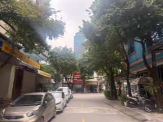 45m  5 tầng  mt 4,5m  mặt phố trần đăng ninh  đoạn phố thông 3 ô tô tránh  vỉa hè 4m