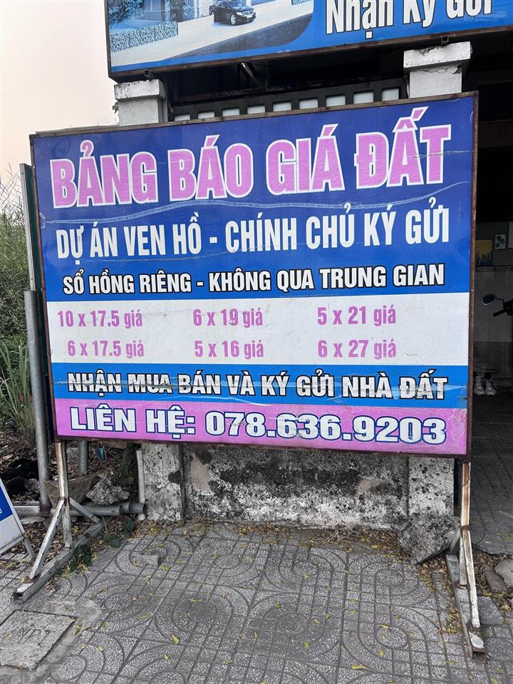 Chính chủ cần bán gấp 3 lô đất 5x26 trong kdc tân đô giá 1tỷ650 . nhận ký gửi mua bán .