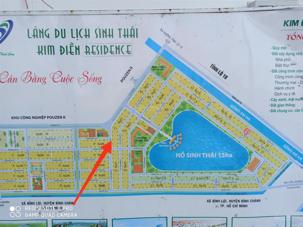 Chính chủ cần bán gấp lô 5x21m, giá 1,6 tỷ trong kdc tân đô. nhận ký gửi
