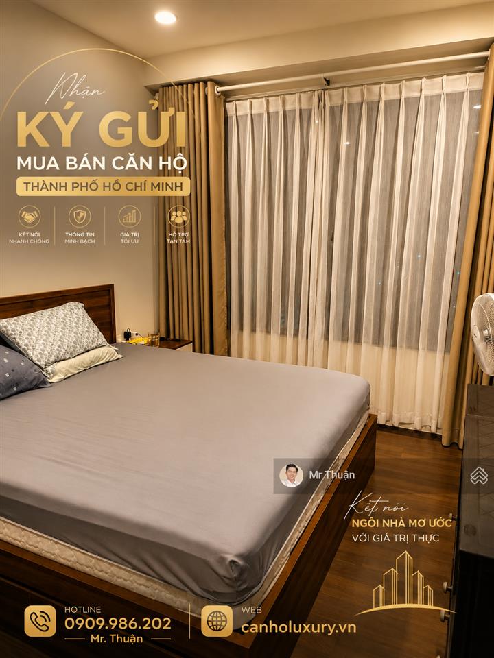 Bán căn hộ 2pn, 2wc tại the sun avenue, 6,8x tỷ, 74m2, q2, hcm