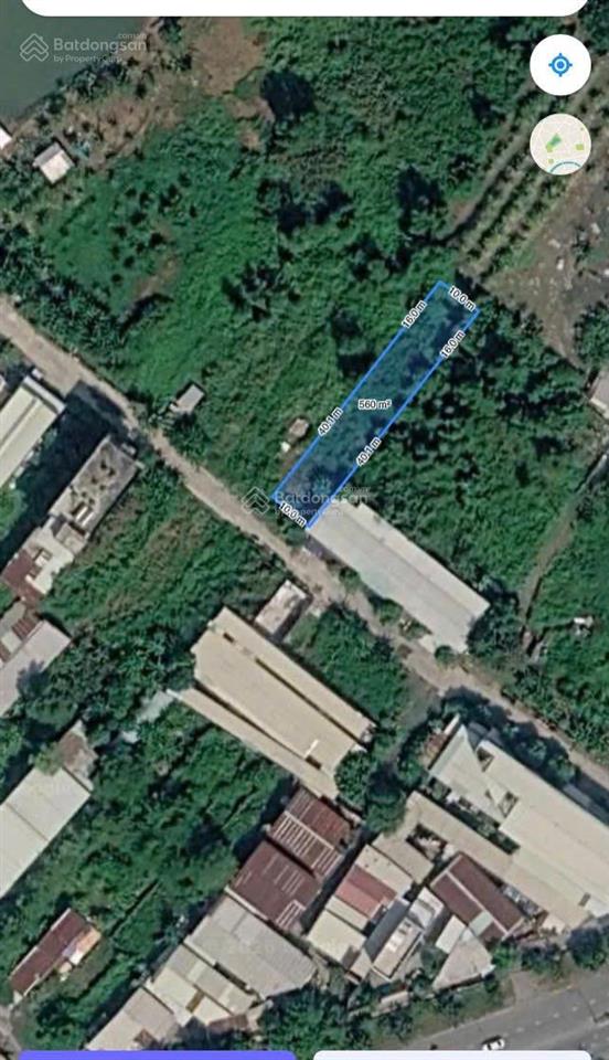Đất đường 12 nguyễn văn tạo, xã long thới cũ, hiệp phước mới, dt 10x56 có 400m2 đất ở, giá 9,9 tỷ