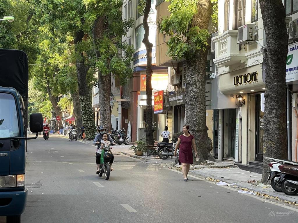 Bán nhà mặt phố lý nam đế 6 tầng vỉa hè kinh doanh giá 52.4 tỷ