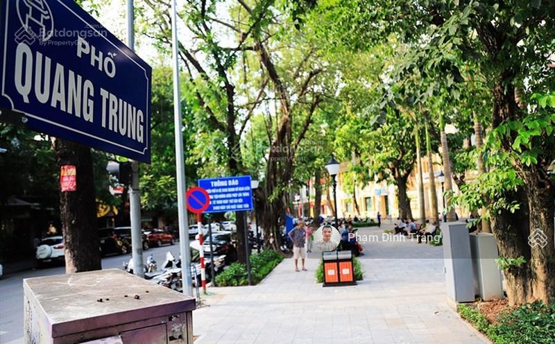 Bán nhà mặt phố quang trung 6 tầng vỉa hè rộng 21 m giá 20 tỷ