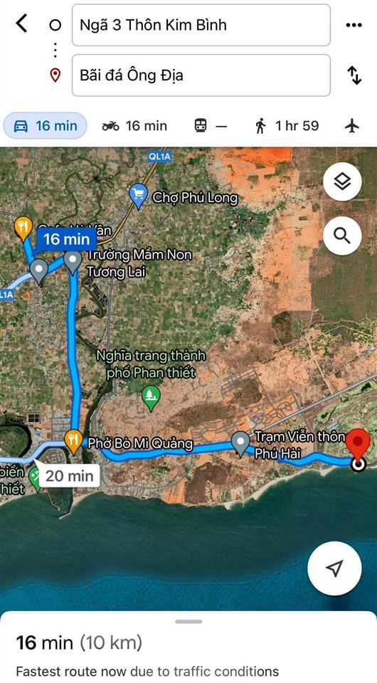 Bán đất vườn diện tích lớn, đất cln quy hoạch ont, vị trí đẹp gần mũi né, phan thiết, tỉnh lâm đồng