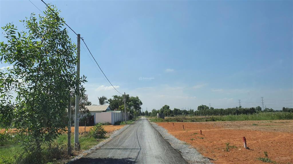 Mt nhựa 8.45mx67m đã san lấp 4 tr/m2 đất hnk xã tân thạnh đông, củ chi