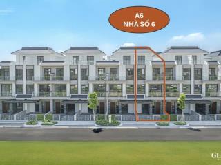 Nhà phố gladia by the waters mt d1 14m, đối diện hồ bơi, gym, clubhouse