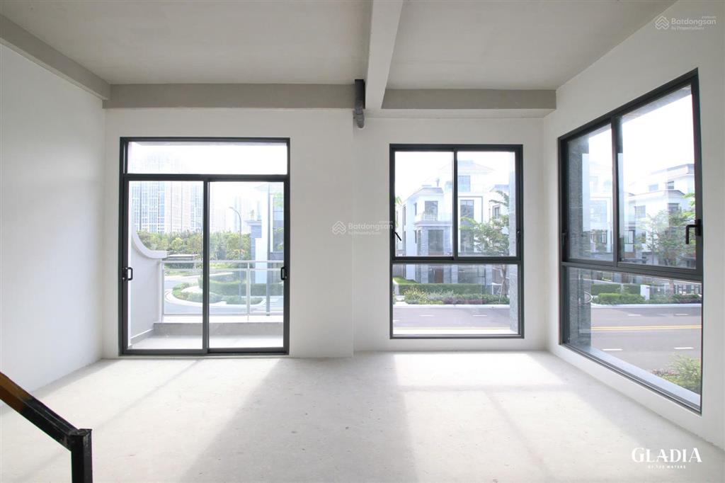Biệt thự song lập gladia by the waters 9x20m  view sông đẹp, 3 mặt sân vườn, 44,6 tỷ