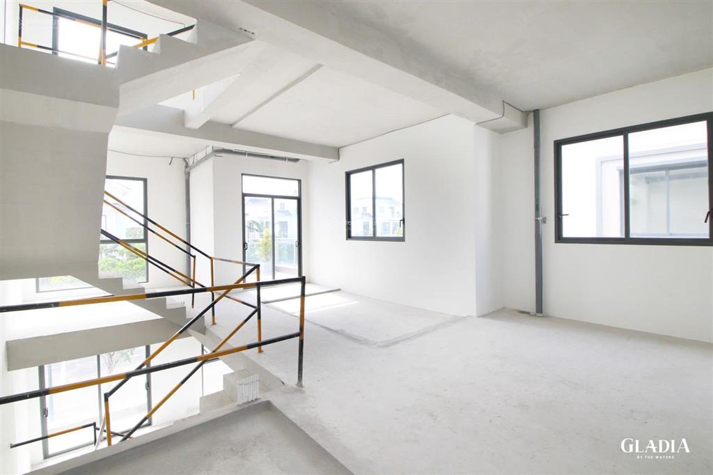 Biệt thự song lập gladia by the waters 9x20m  view sông đẹp, 3 mặt sân vườn, 44,6 tỷ