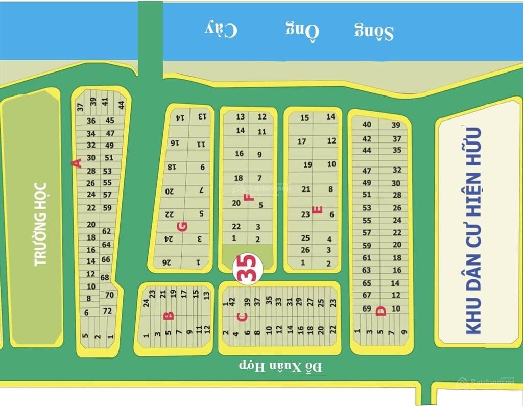Bán đất hoàng anh minh tuấn  đối diện the global city 5x16m giá 12 tỷ  lô sạch đẹp, giá tốt