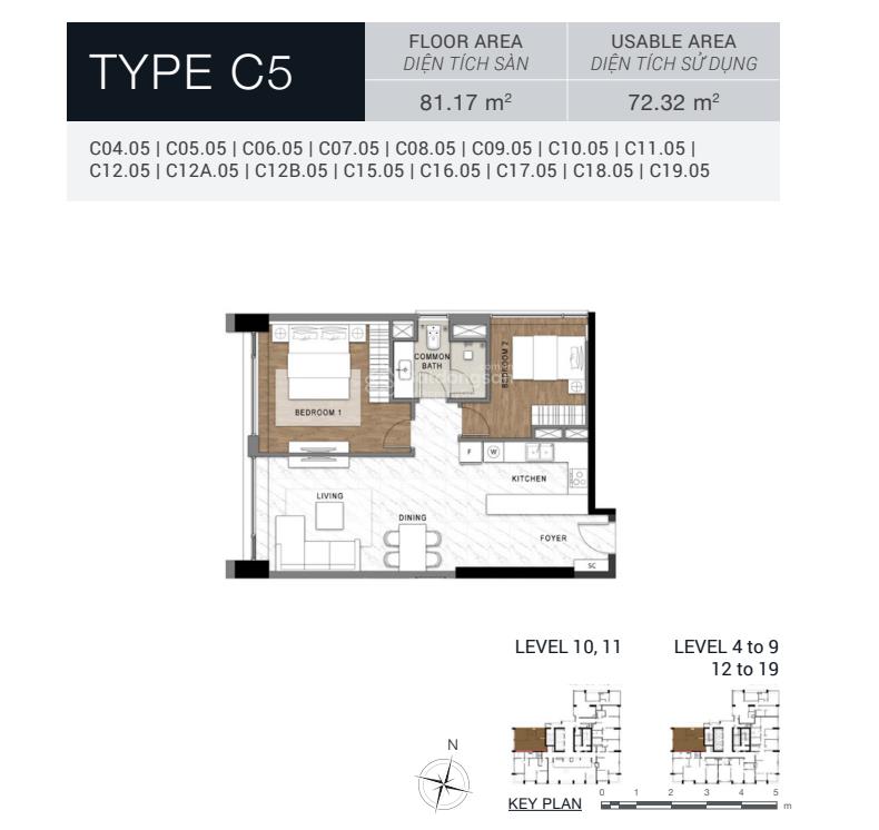 The berkley thảo điền | căn góc 2pn  81.17m2 giá 12,4 tỷ  nhận nhà ngay  chiết khấu đến 24%
