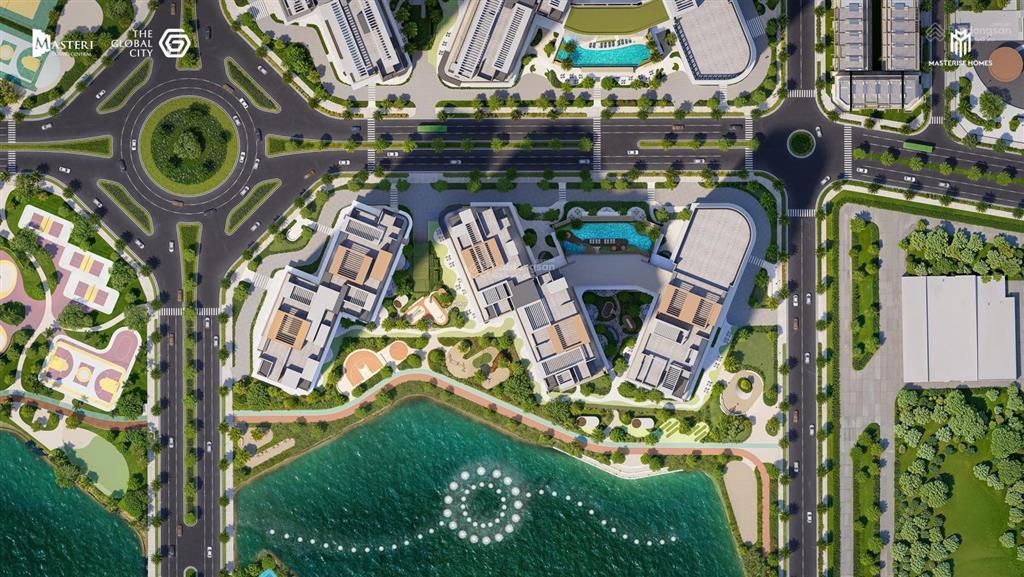 4pn  góc 132.1m2 (toà a tầng 24) hàng hiếm masteri cosmo central  nhạc nước & công viên ven sông