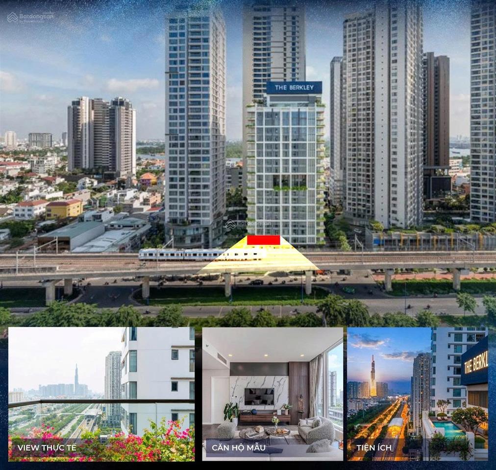 Căn hộ the berkley 2pn góc  trục 04 (diện tích lớn nhất 143,5m2)  giá 21,3 tỷ (bao gồm vat)