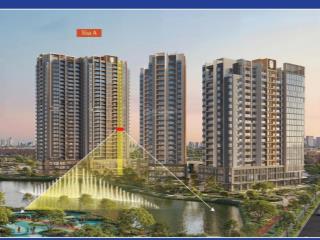 Căn đẹp 1 pn + 1 (52,8m²) giá 6 tỷ, view nhạc nước, toà a nexus zone  masteri cosmo central