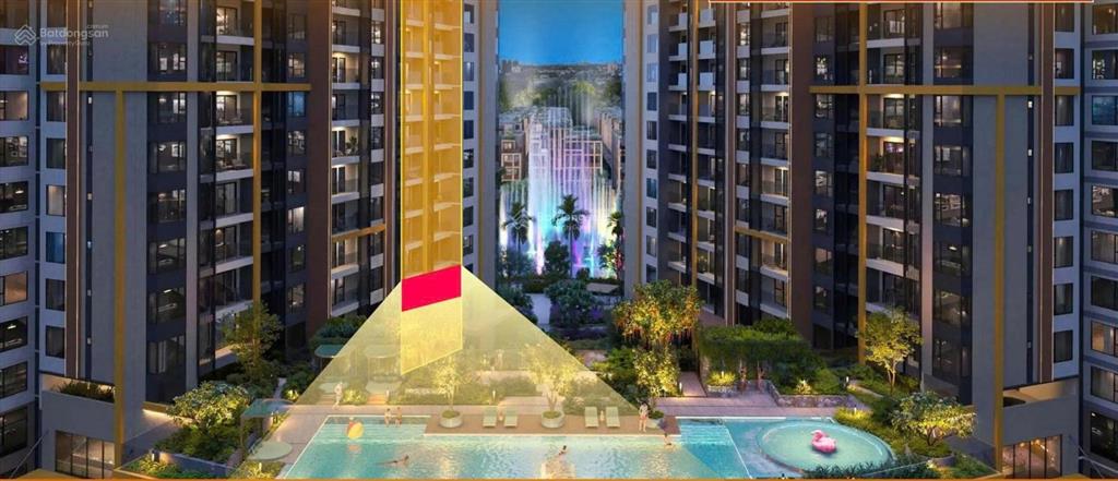 Masteri park place 1pn+ a103a12, 54m² giá 5,86 tỷ, view hồ bơi, hướng mát đn