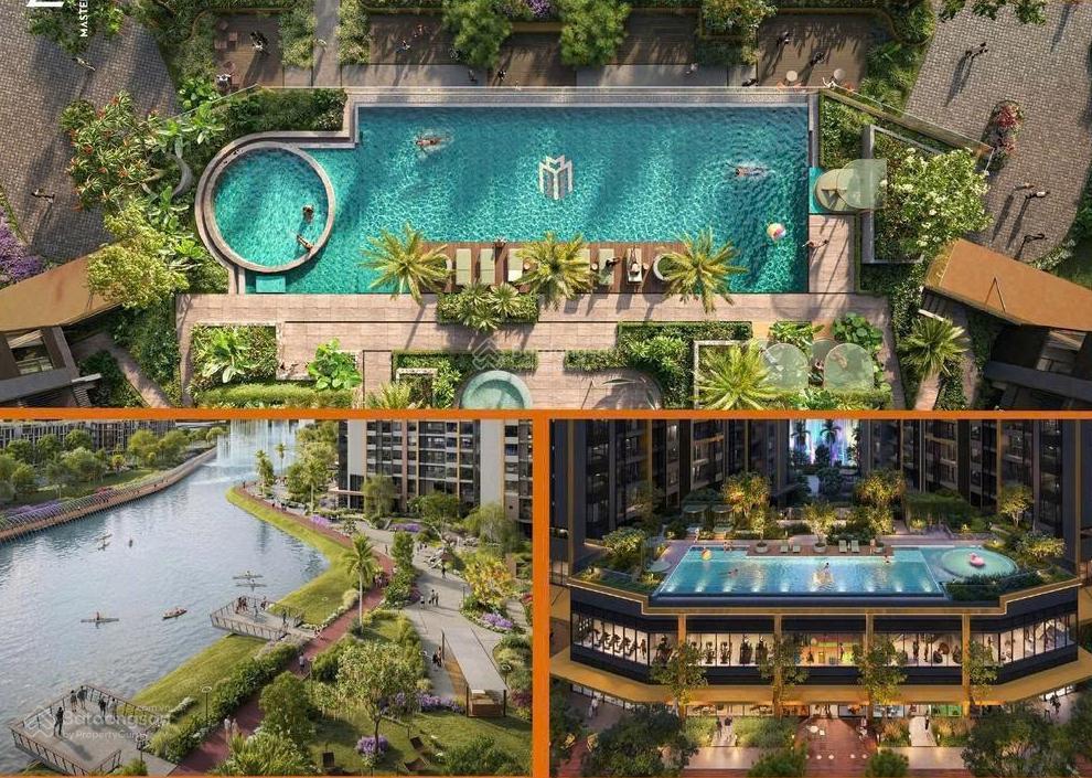 Masteri park place 1pn+ a103a12, 54m² giá 5,86 tỷ, view hồ bơi, hướng mát đn