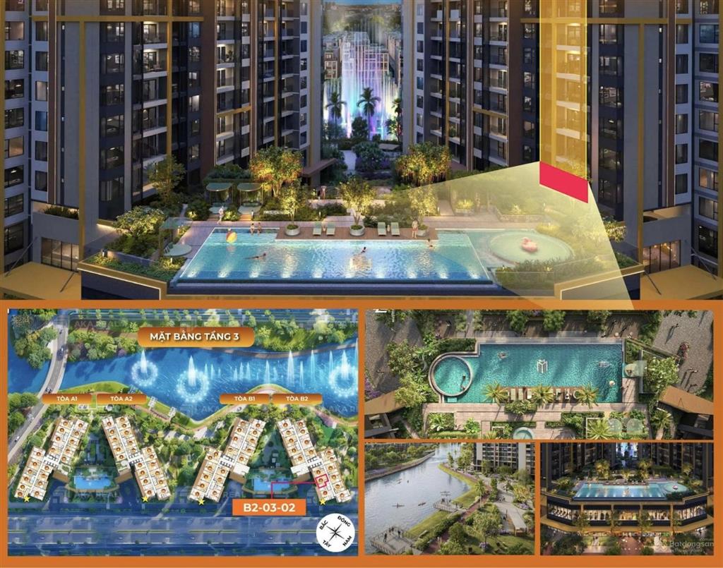 Masteri park place 2pn 7,5 tỷ (b20x02), diện tích 78,3m, view hồ bơi thoáng đẹp