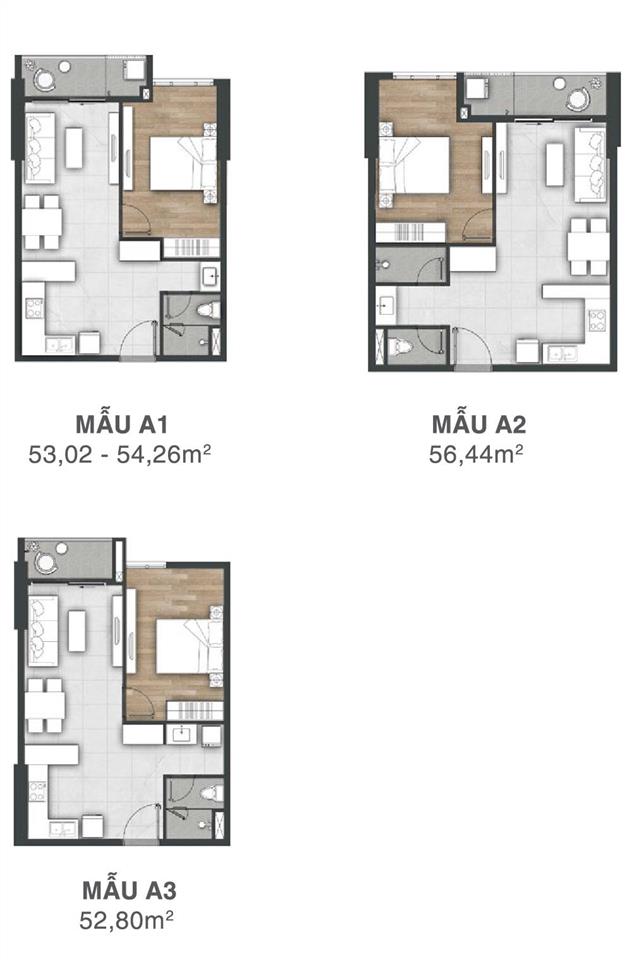Bán ch vũng tàu pearl 1pn 53,02m2  chỉ 1.8tỷ (100%)