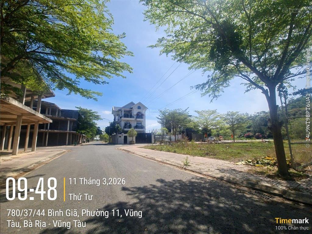 Bán đất dự án tây 3/2 của hodeco vũng tàu dt 247m2 giá đầu tư 57tr/m2 gần sun group pháp lý an toàn