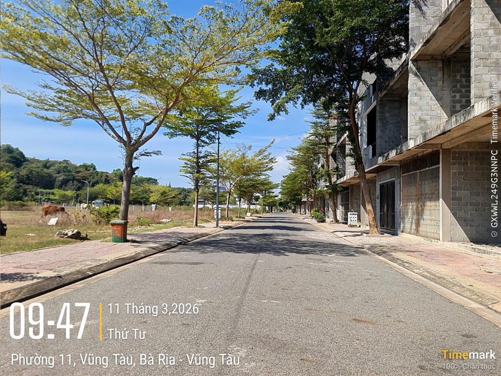 Bán đất dự án tây 3/2 của hodeco vũng tàu dt 247m2 giá đầu tư 57tr/m2 gần sun group pháp lý an toàn