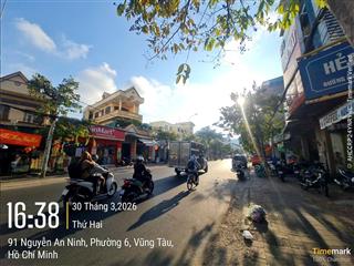 Bán nhà mặt tiền dt 8.1x27m=198m2 đường nguyễn an ninh vũng tàu cho thuê dòng tiền, giá 25 tỷ tl