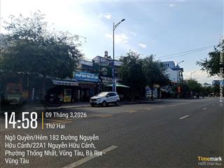 Chủ gửi bán nhà mặt tiền đường nguyễn hữu cảnh dt 100m2 giá 11.65 tỷ cho thuê dòng tiền tp vũng tàu