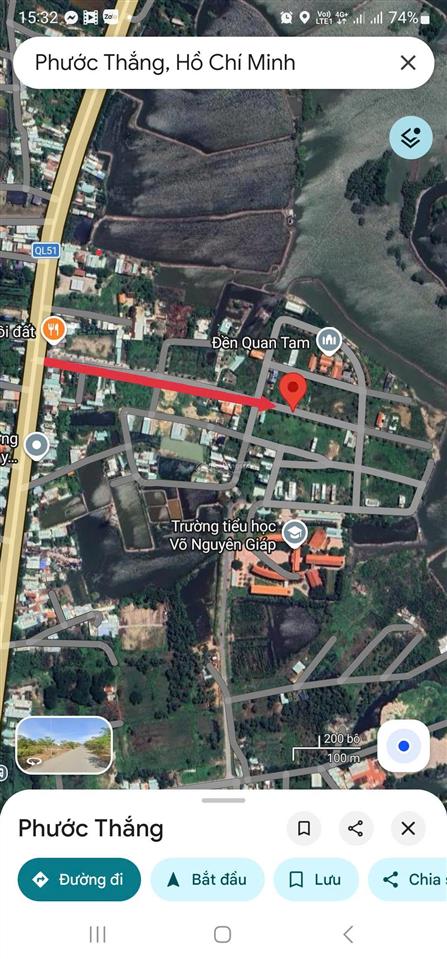 Chủ gửi bán lô đất dự án sông cây khế giá tốt thị trường dt 105m2 giá 2.75 tỷ tp vũng tàu