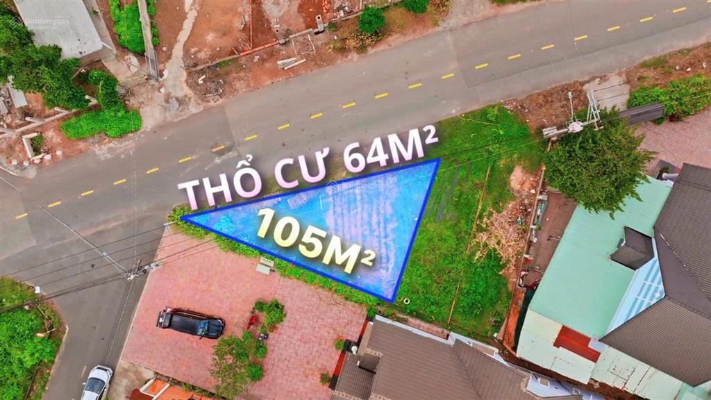 Đất chánh phú hòa  liền kề kcn vsip 2, diện tích 105m² (64m² thổ cư)  0981 338 ***