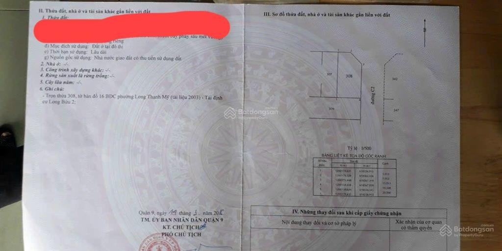 Bán đất tái định cư phước thiện