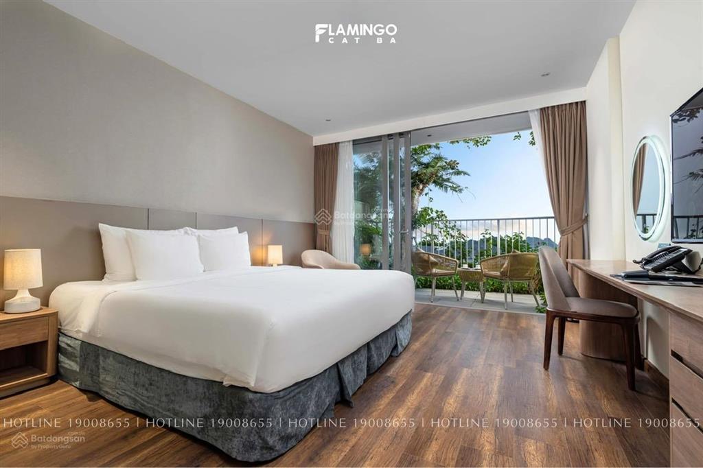 Cc cắt lỗ view núi 2,7 tỷ, 40m², full nội thất flamingo cát bà, sẵn sổ, lợi nhuận có luôn