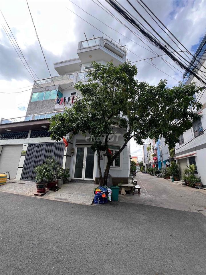 Cho Thuê Nhà Căn Góc Thoáng Mát DT 180m2 1Trệt 2Lầu 3Pn 3Wc Xe Tải Đậu