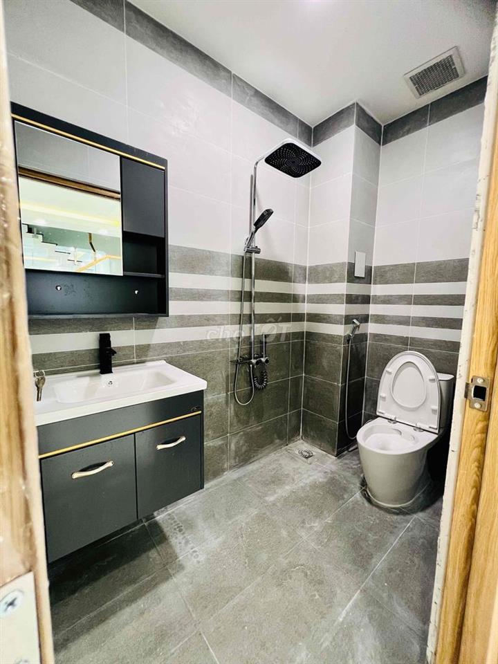 Cho Thuê Nhà Phố DT 250m2 1Trệt 1Lửng 3Lầu 4Pn 5Wc Hẻm Xe Tải