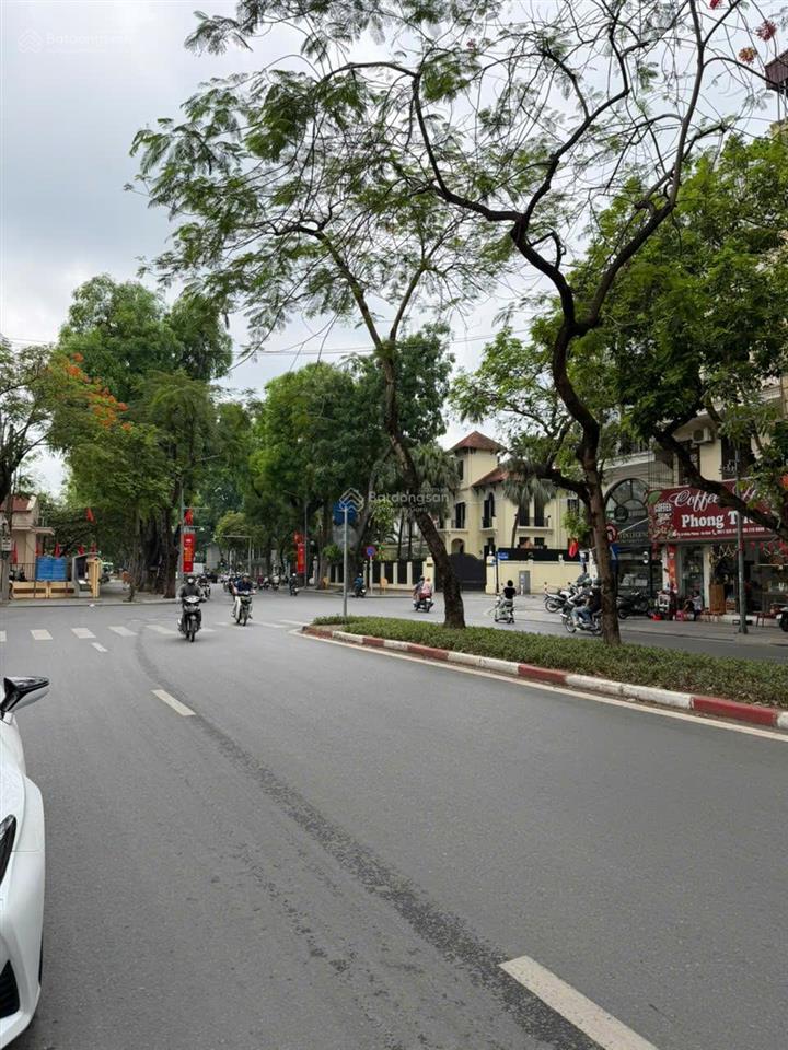 Bán nhà mặt phố siêu vip lê hồng phong  ba đình, 105m2, mặt tiền 6.5m chỉ 100 tỷ