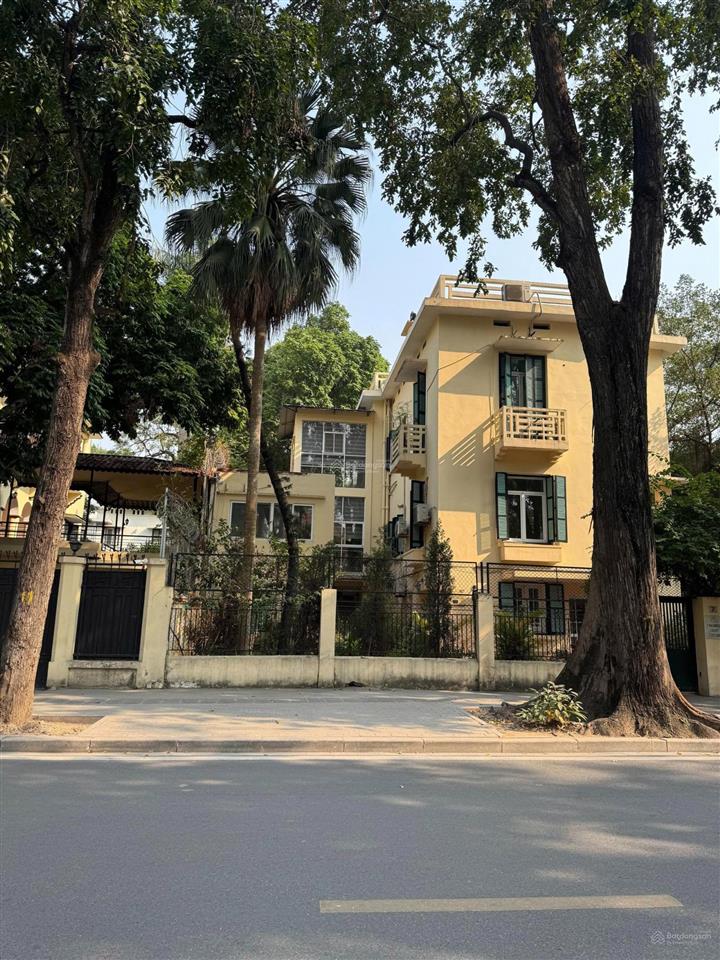 Siêu biệt thự pháp cổ có 102 mặt phố chu văn an, ba đình, 825m2, mặt tiền 16m chỉ 375 tỷ