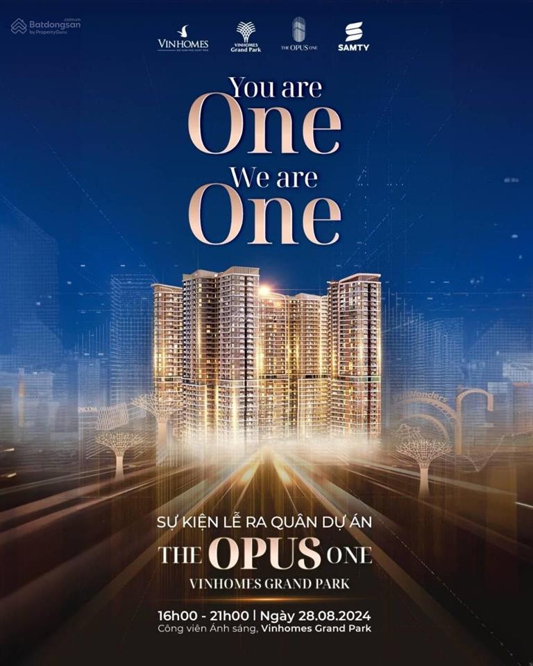 Siêu sao opus one  full hàng giá tốt tặng xe vf3 stu 2tỷ5 1pn 3tỷ5 2pn 5tỷ4 3pn 8tỷ3. ck 12%