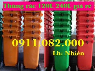 Cung Cấp Thùng Rác Nhựa Toàn Quốc Thùng Rác 120l – 240l – 660l Giá Tốt- lh 0911082000