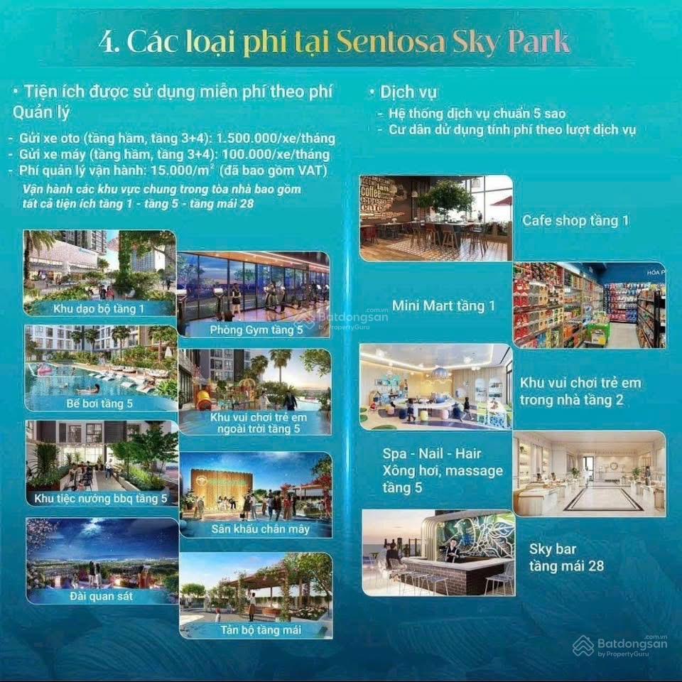 Bán căn góc 2 pn view đẹp tầng trung 2x giá chỉ 2.7xx triệu chung cư sentosa sky park  hải phòng