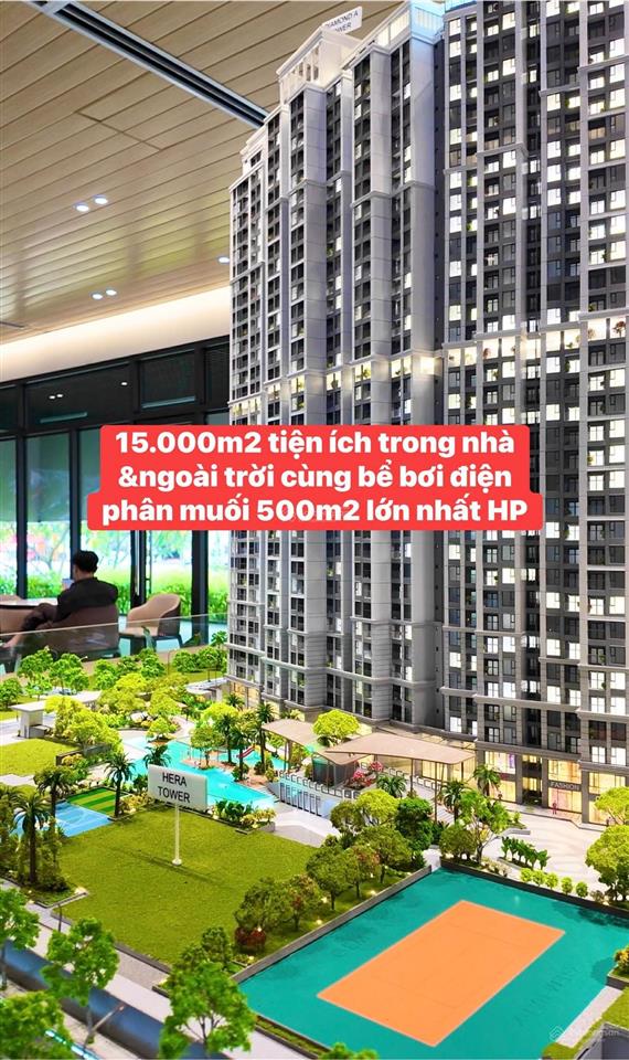 Bán căn 3pn diện tích 93m² tại chung cư heragem hồng bàng hải phòng giá 2.9** triệu tầng trung đẹp
