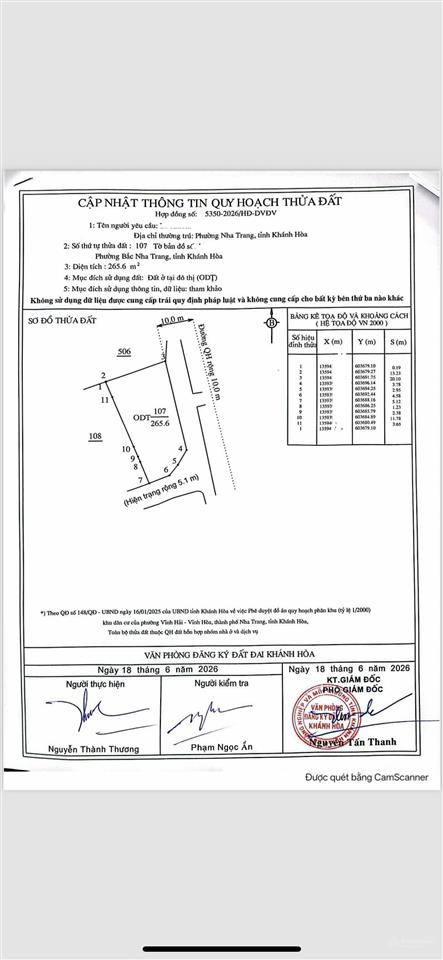 Bán nhanh lô đất 2 mặt tiền  cách biển phạm văn đồng 200m