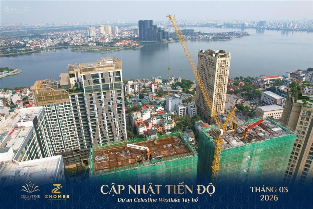 Bán chung cư đẹp celestine westlake, 160 triệu / m2, 118.2m2, phú thượng, tây hồ, hà nội