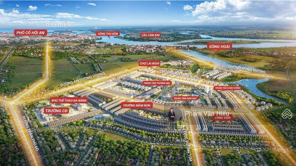 Bán đất nền dự án hội an green village, 16,5 triệu / m2, 112 m2, giá cực chất