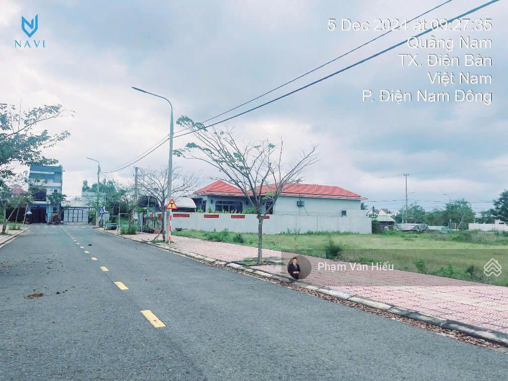 Siêu phẩm lô dt112m2 mt 6m dài 19m gía 1,85 tỷ , đường 17,5m trần thủ độ điện bànđà nẵng