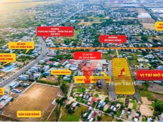 Bán đất đẹp tại phường điện nam trung, gía 20,5 triệu / m2, dt 100m2, nhiều tiện ích