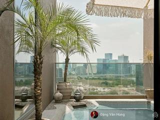 Bán căn hộ penthouse vip 414m2 tại the river thủ thiêm, sân vườn & hồ bơi riêng, pháp lý sổ hồng