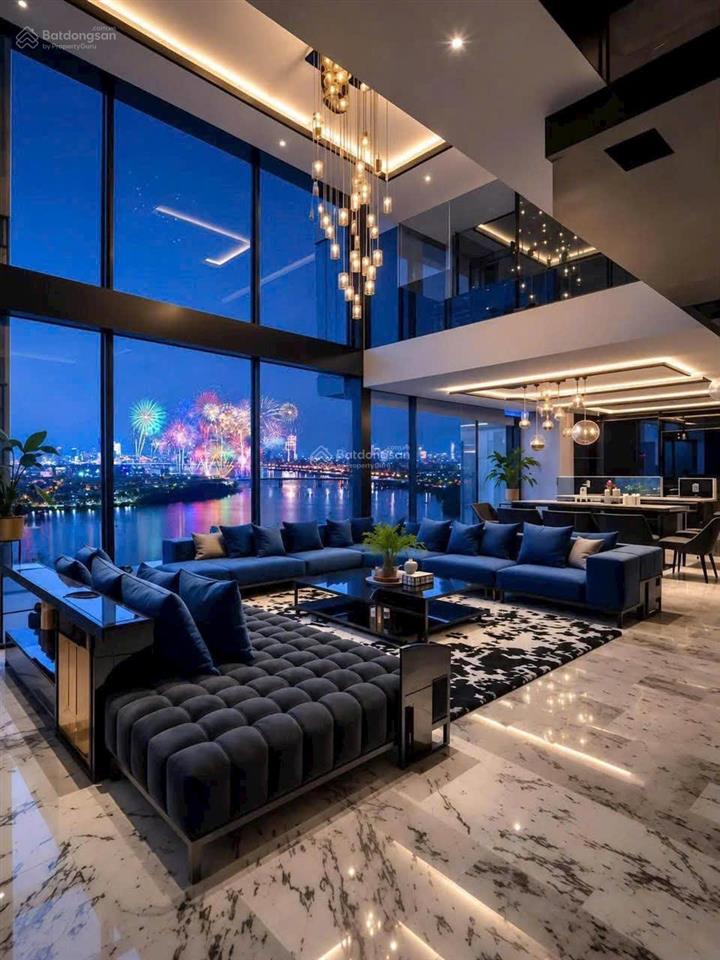 Sở hữu penthouse slight đẳng cấp  view ngắm pháo hoa từ phòng khách