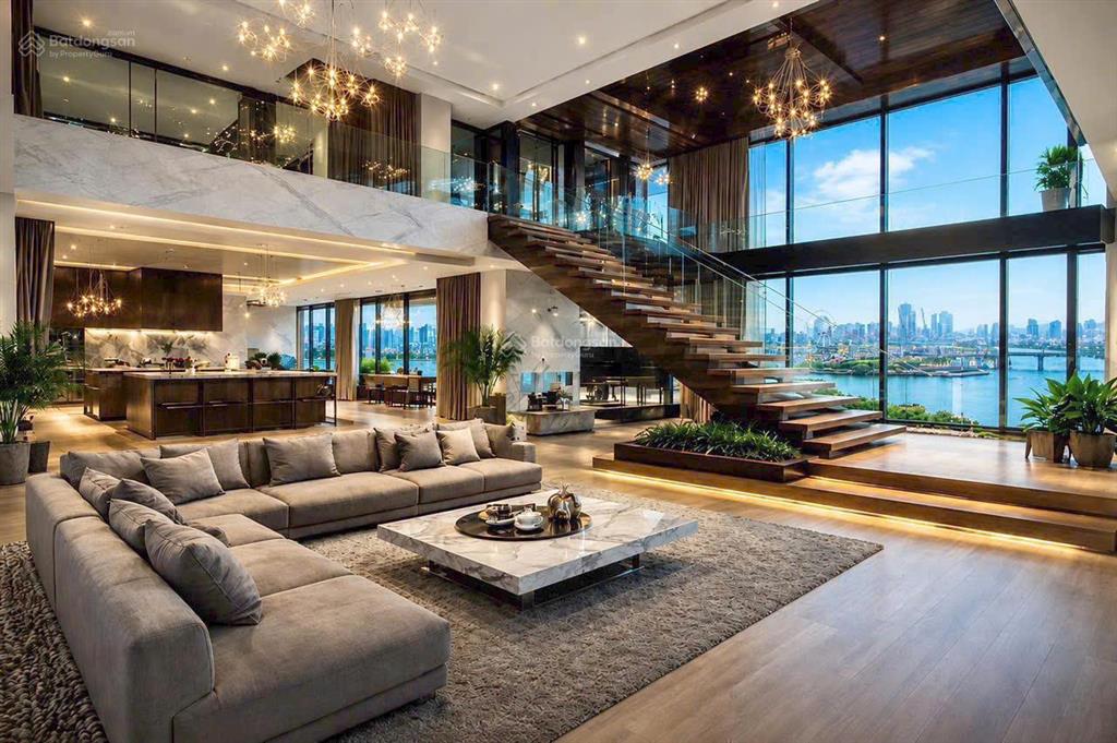Sở hữu penthouse slight đẳng cấp  view ngắm pháo hoa từ phòng khách