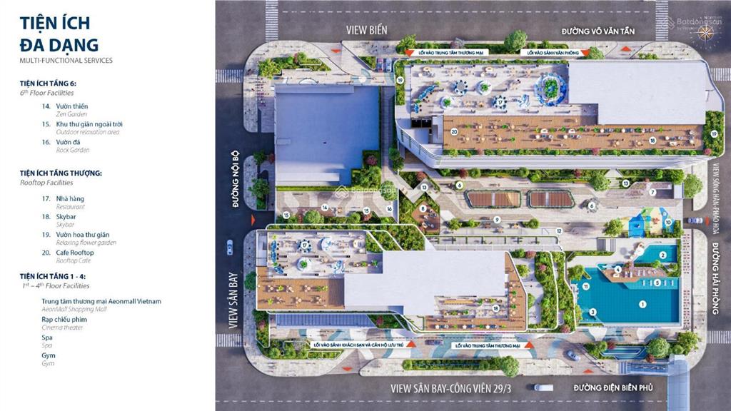 Hơn 2 tỷ sở hữu căn hộ 1pn + trung tâm đà nẵng, view pháo hoa, đầu tư sinh lời