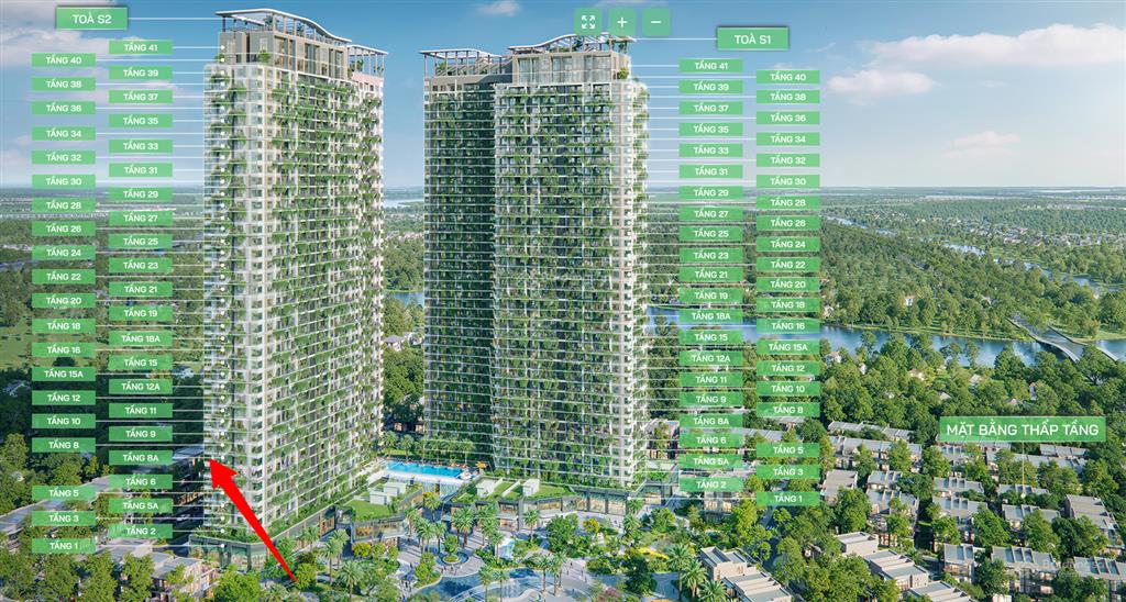 Chính chủ sang nhượng căn hộ eco sky retreat long an 3pn tầng 7, giá 5,05 tỷ, 109,7 m2