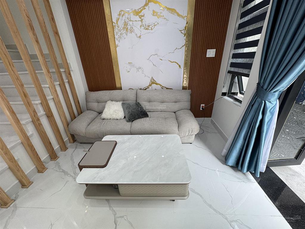 Biệt thự mini 3 lầu, t.kế tân cổ điển, full n.thất, hẻm ôtô cầm bá thước  cạnh phố ẩm thực pxlong