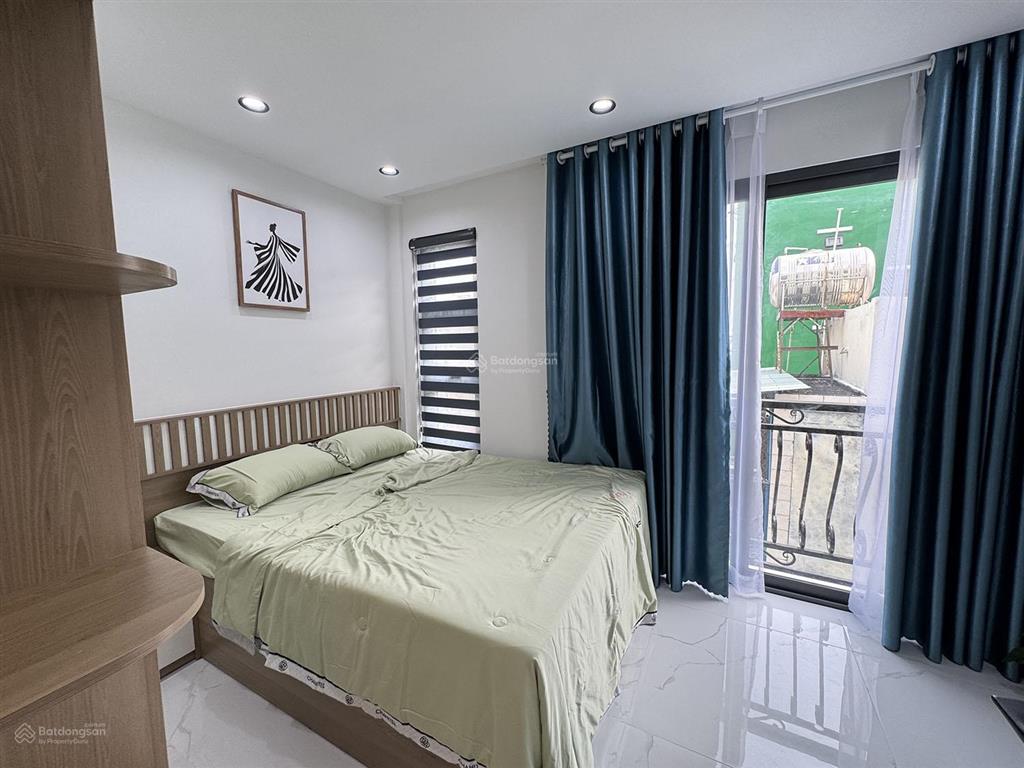 Biệt thự mini 3 lầu, t.kế tân cổ điển, full n.thất, hẻm ôtô cầm bá thước  cạnh phố ẩm thực pxlong