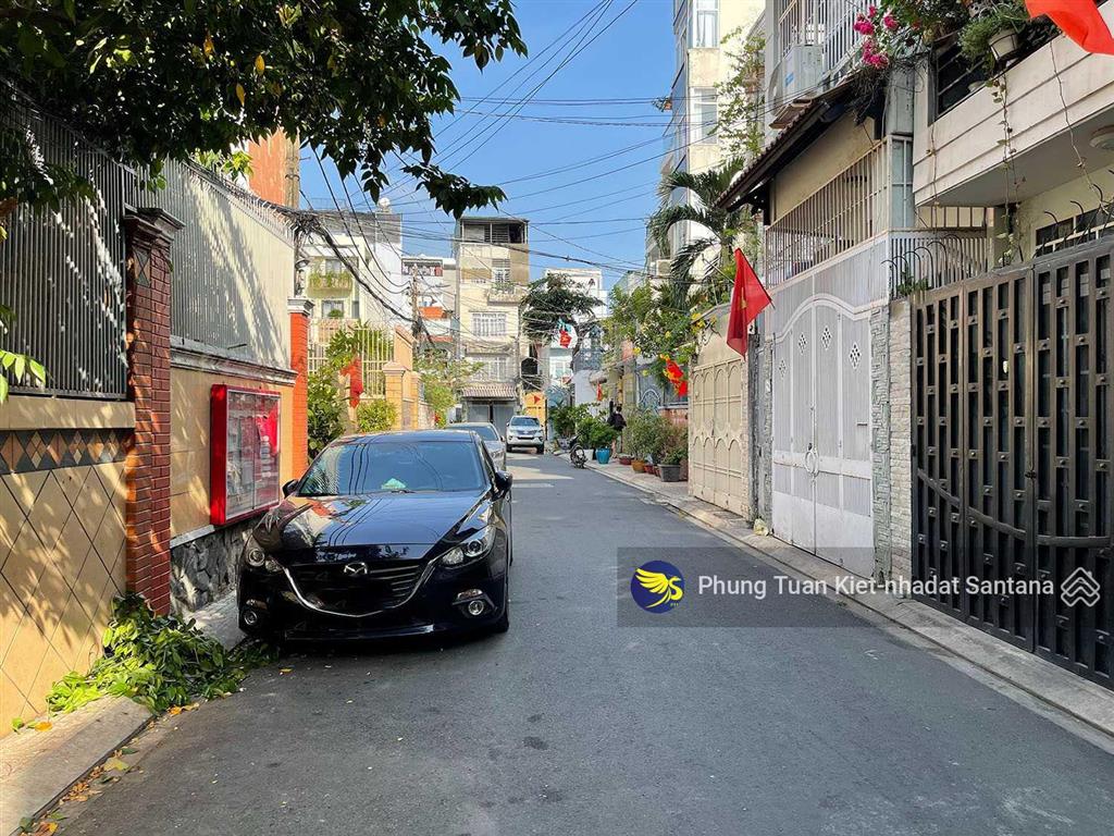 Nhà phố vườn 1 lầu (4,3m x 21,5m) hẻm nhựa 7m (2 ôtô tránh nhau) khu vip lê văn sỹ, quận tân bình